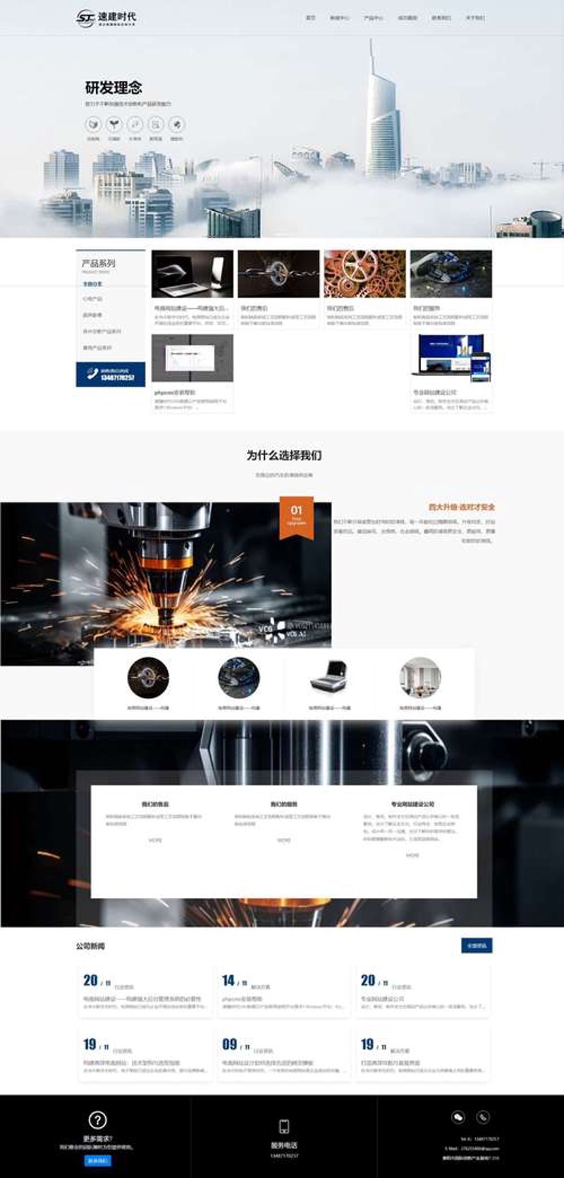 网站改版